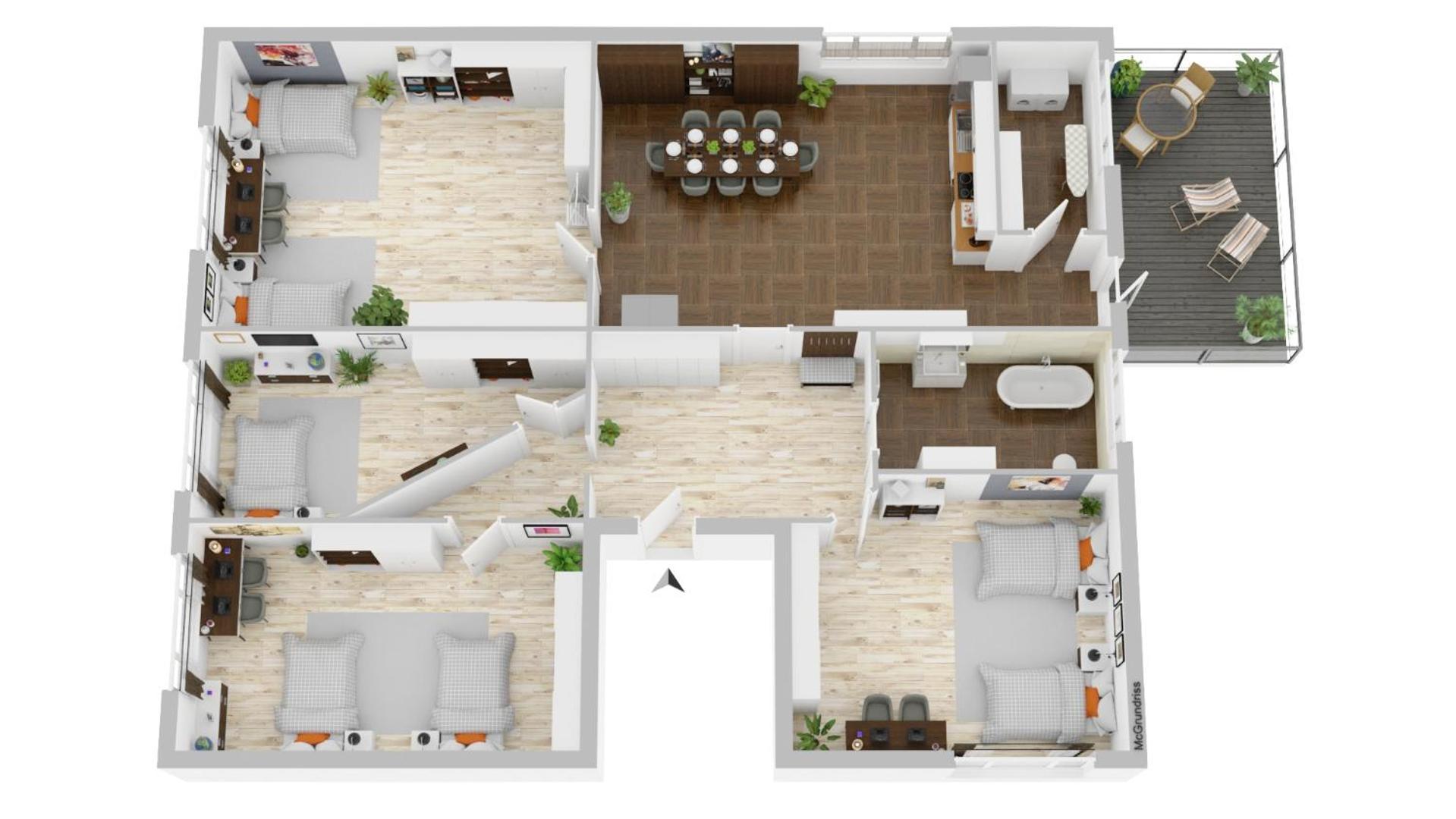 -Cs24- 4 Rooms Apartment With Rooftop - Ka02 ايزيرلون المظهر الخارجي الصورة